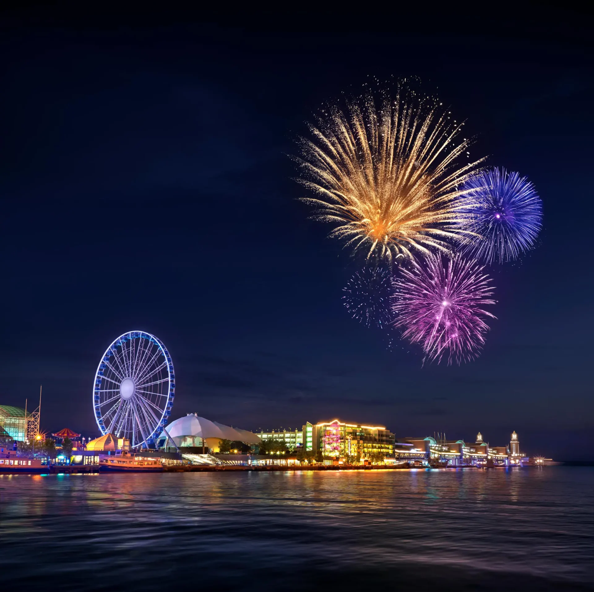 Navy Pier Fireworks Navy Pier Fireworks